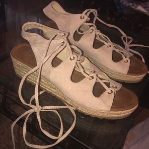 Tan Lace up C.G Shoes